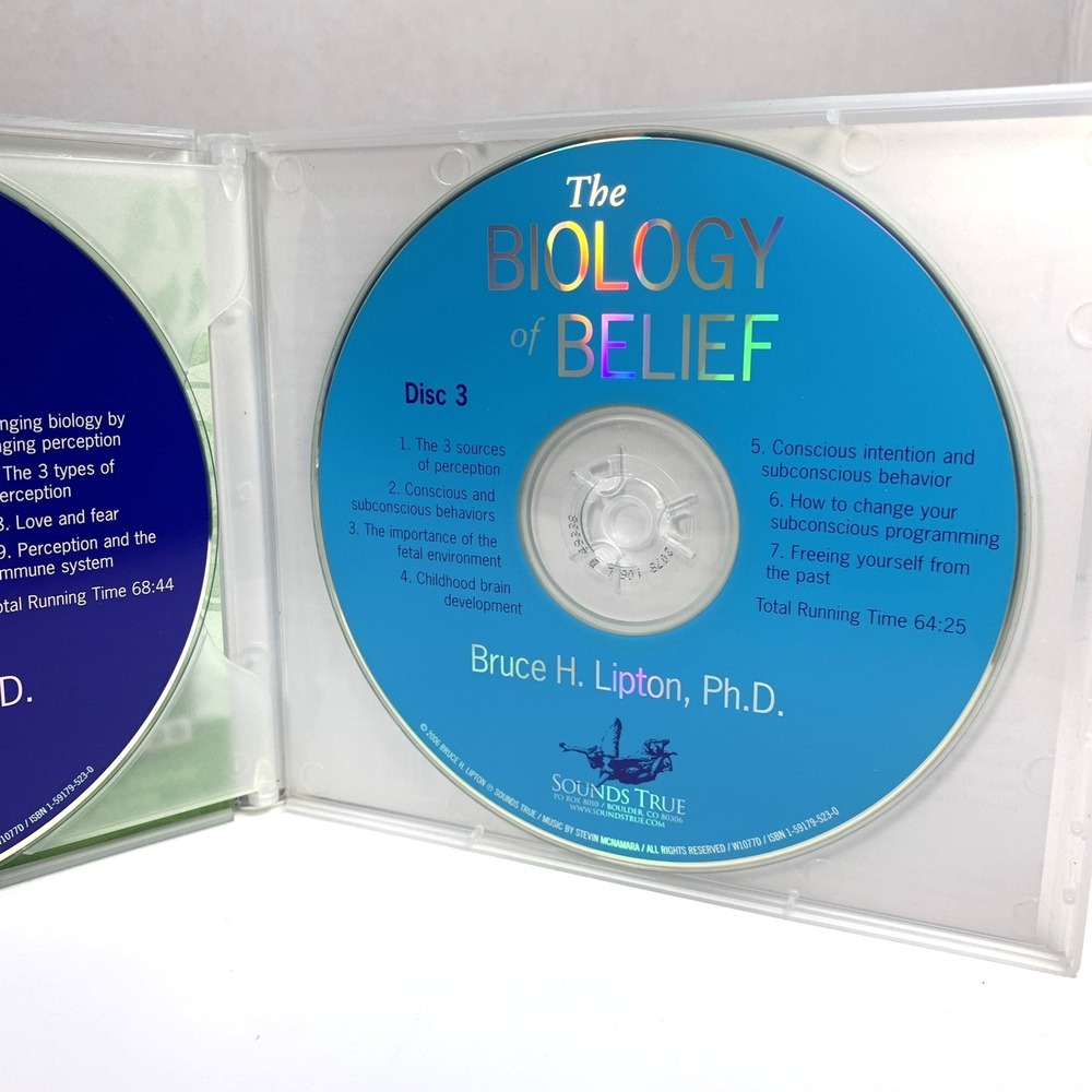 The Biology of Belief: Unleashing the Power of Consciousness -Bruce H. Lipton CD - Picture 11 of 12